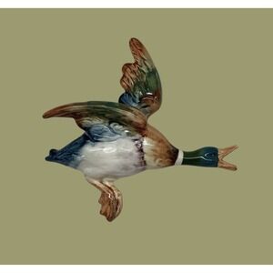 Beswick Pottery Handpainted Ceramic Duck Wall Art English Cottage Decor 596/3